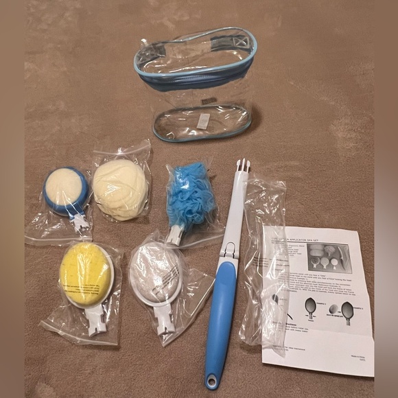 15 Pc Bath Lotion Loofah Pumice Sponge Application Spa Set 4/$16 - Picture 2 of 8